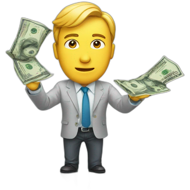 tech-bro-losing-money-over-AI-pivot emoji