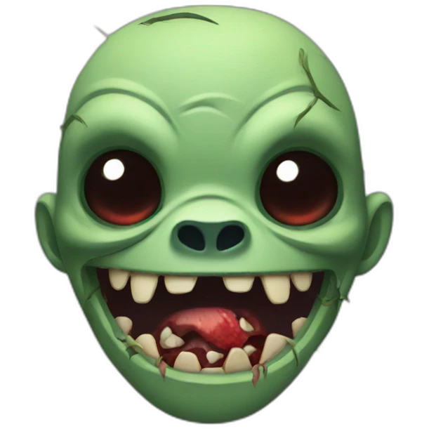 Stitch Zombie emoji