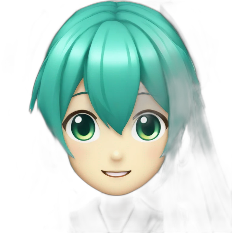 Hatsune Miku Miku lovers emoji