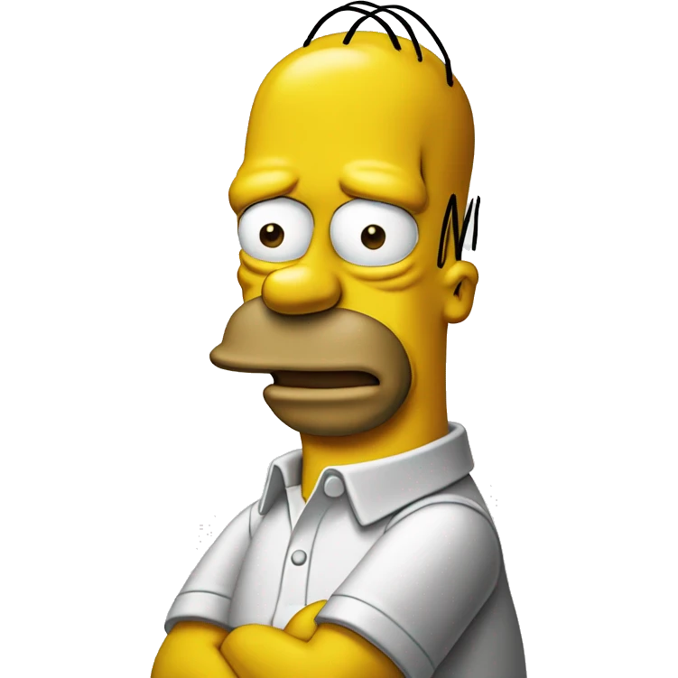 Homer simpson emoji