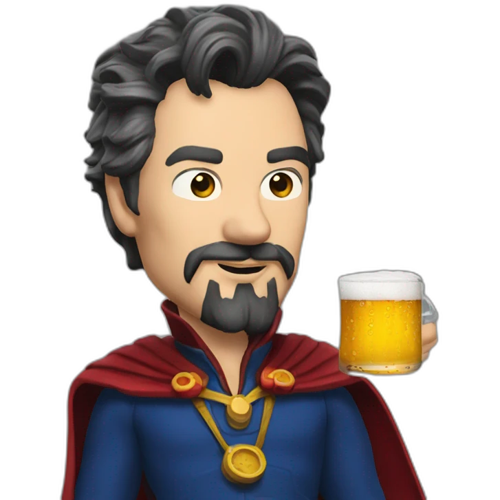 docteur strange-drink-beer emoji