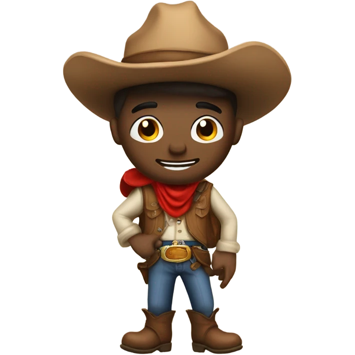 Mushroom cowboy emoji