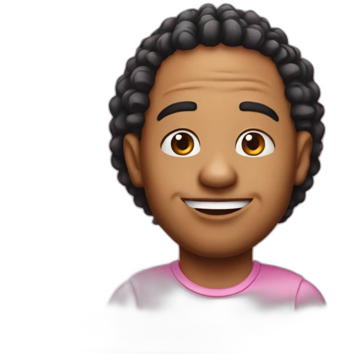 Pinky caricature emoji
