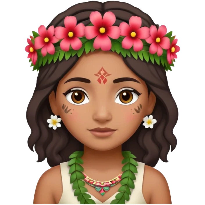 cook island maori girl emoji