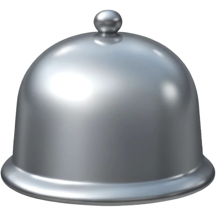 silver cloche  emoji