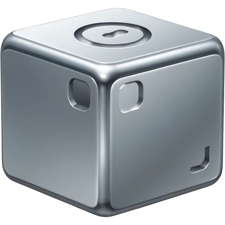 Cube emoji