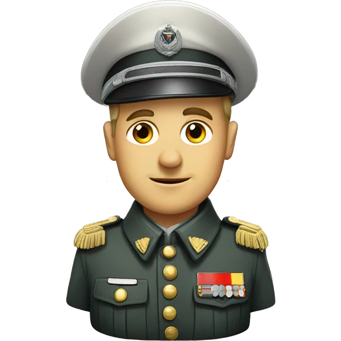 German military officer  emoji
