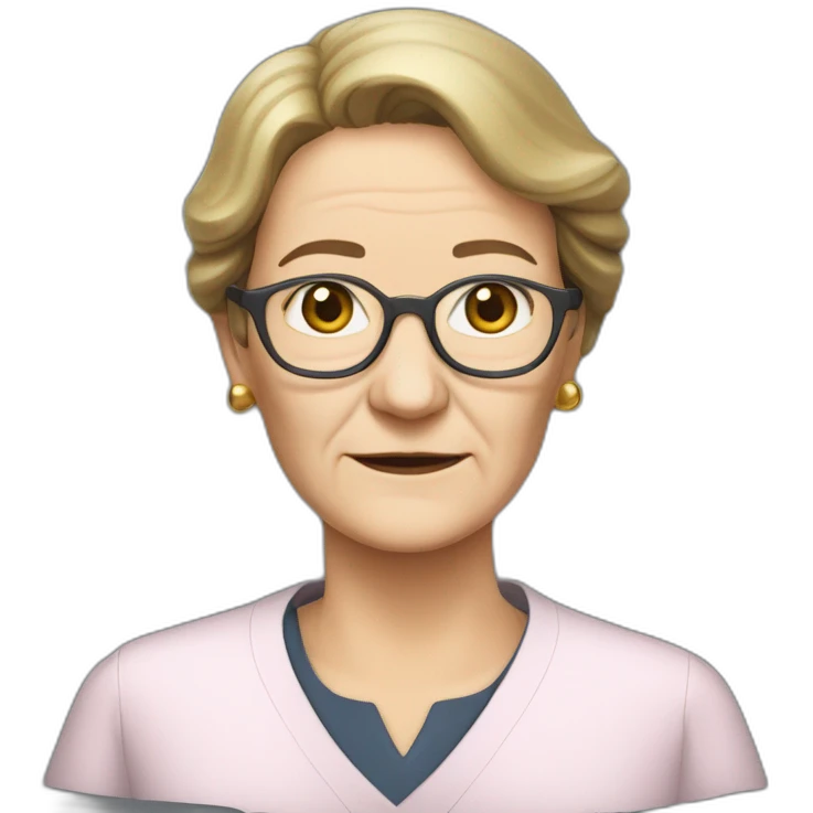 Harold shipman as a woman emoji