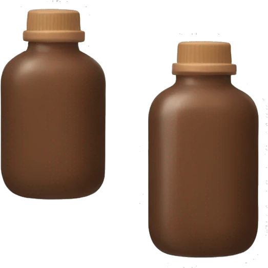 brown gel bottle emoji