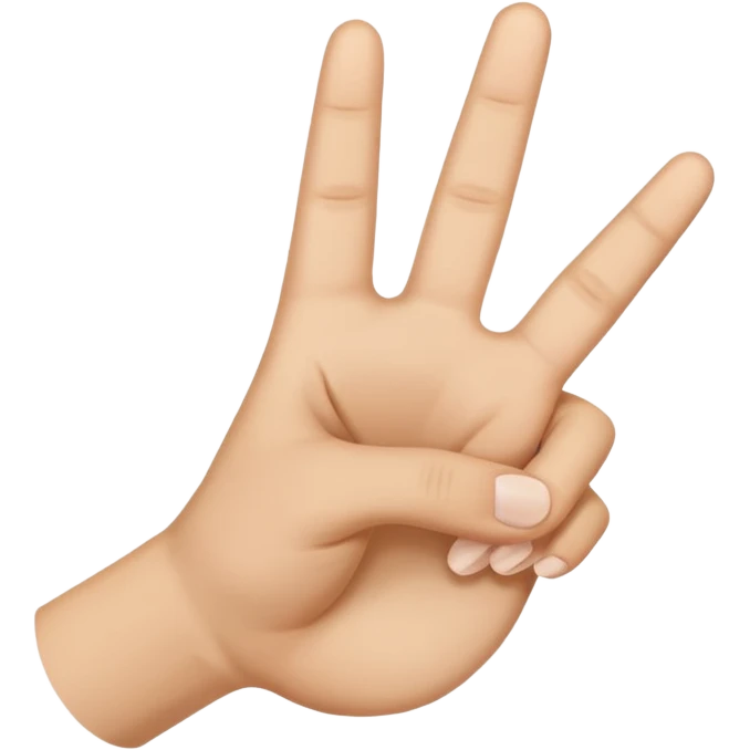 Yvl hand sign emoji