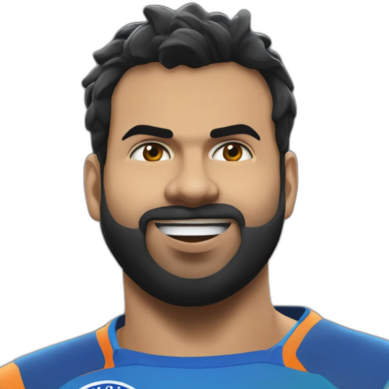 Rohit Sharma in ODI emoji