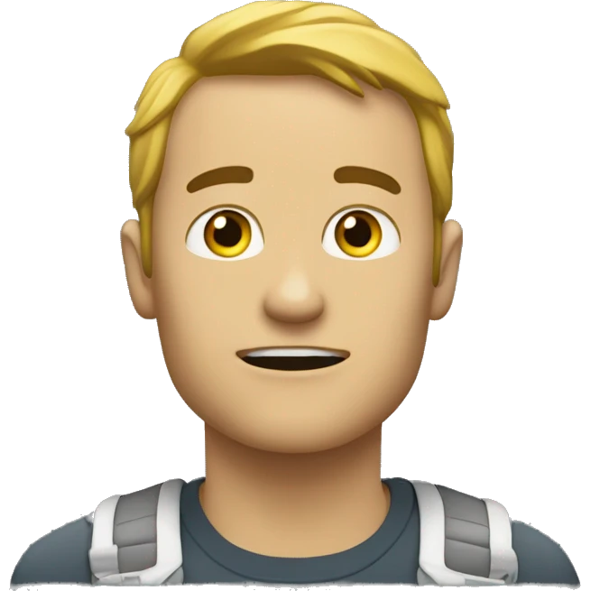 Um Homen Apontando Pra Cima emoji