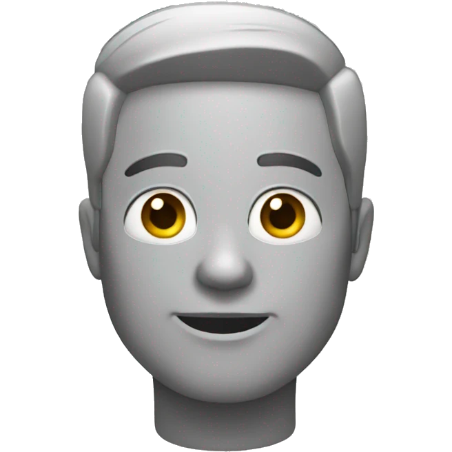 chat gris emoji