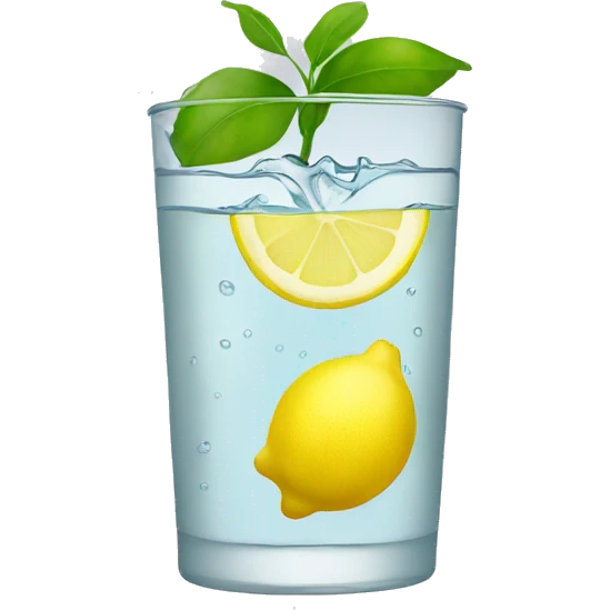 lemon water emoji
