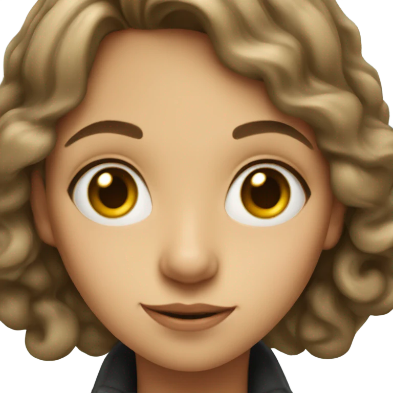 A girl who looks like Sherlock Holmes  emoji
