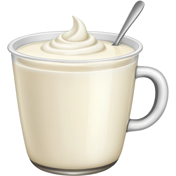 a cup of yoghurt emoji