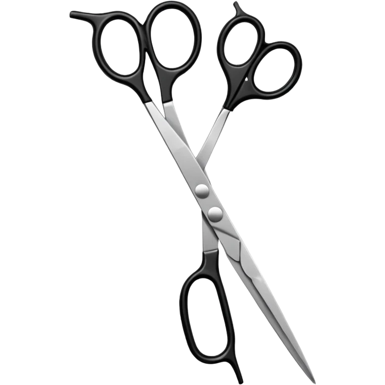  hairdressing scissors emoji