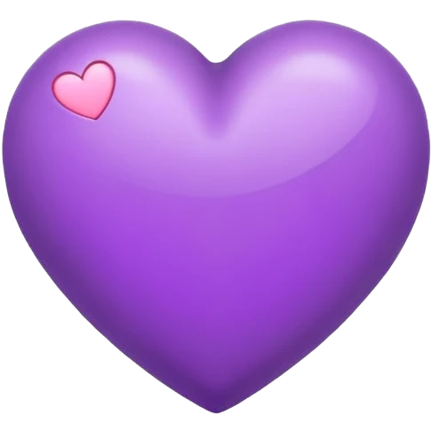Hazme un emoji del corazón lila y la tirita unidos emoji