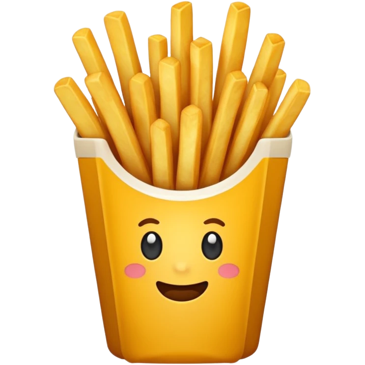 french fries emoji