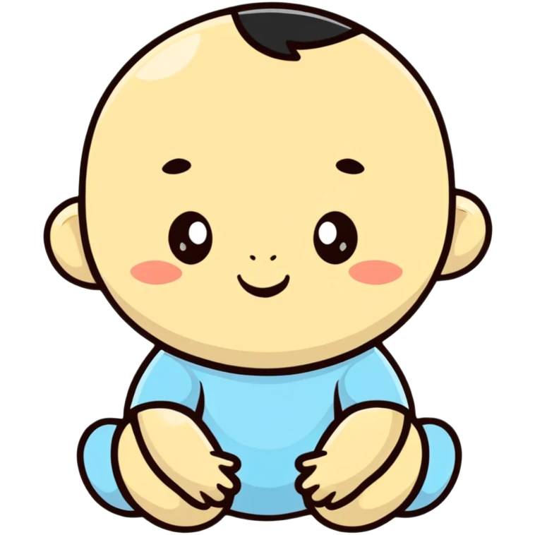 baby with oil emoji