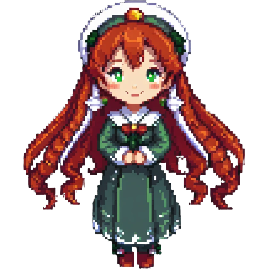 Hong Meiling smiling emoji