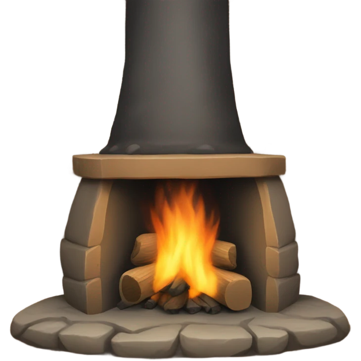camp fireplace emoji