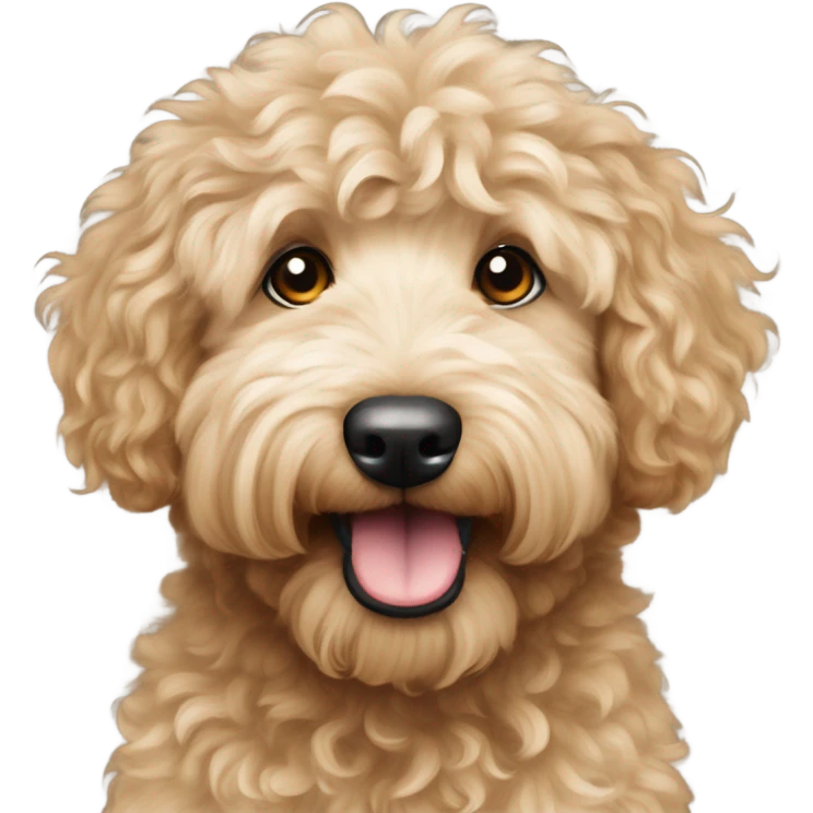 Goldendoodle  emoji