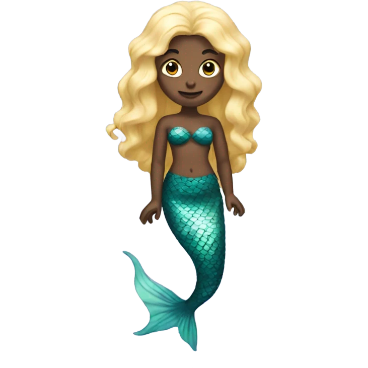 mermaid with white skin emoji