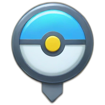 Confirm Button Pokemon Badge  emoji