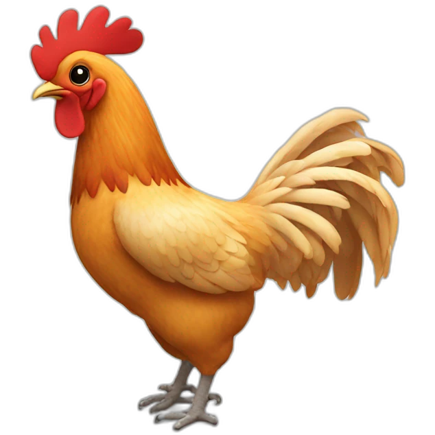cartwheel chicken emoji