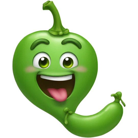 Laughing peas emoji