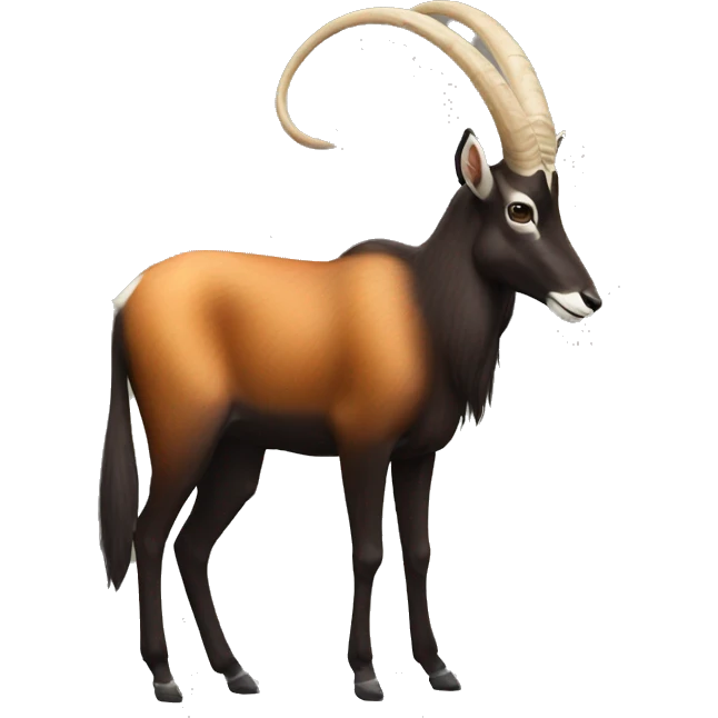 giant sable antelope emoji