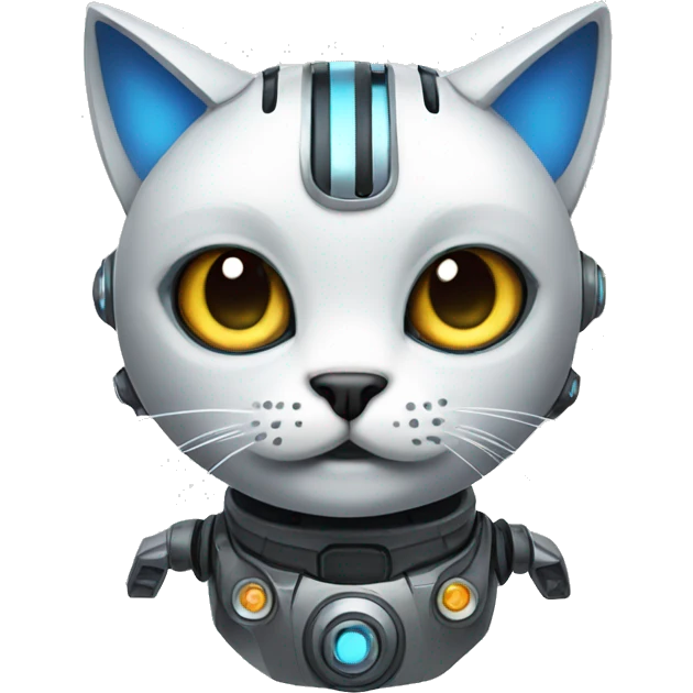 robot cat emoji