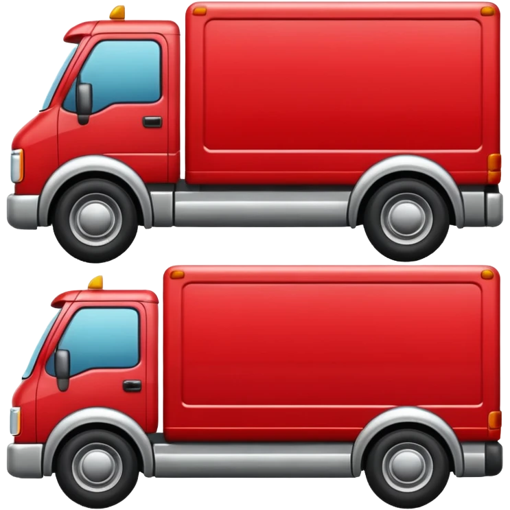 emoji of delivery truck  emoji