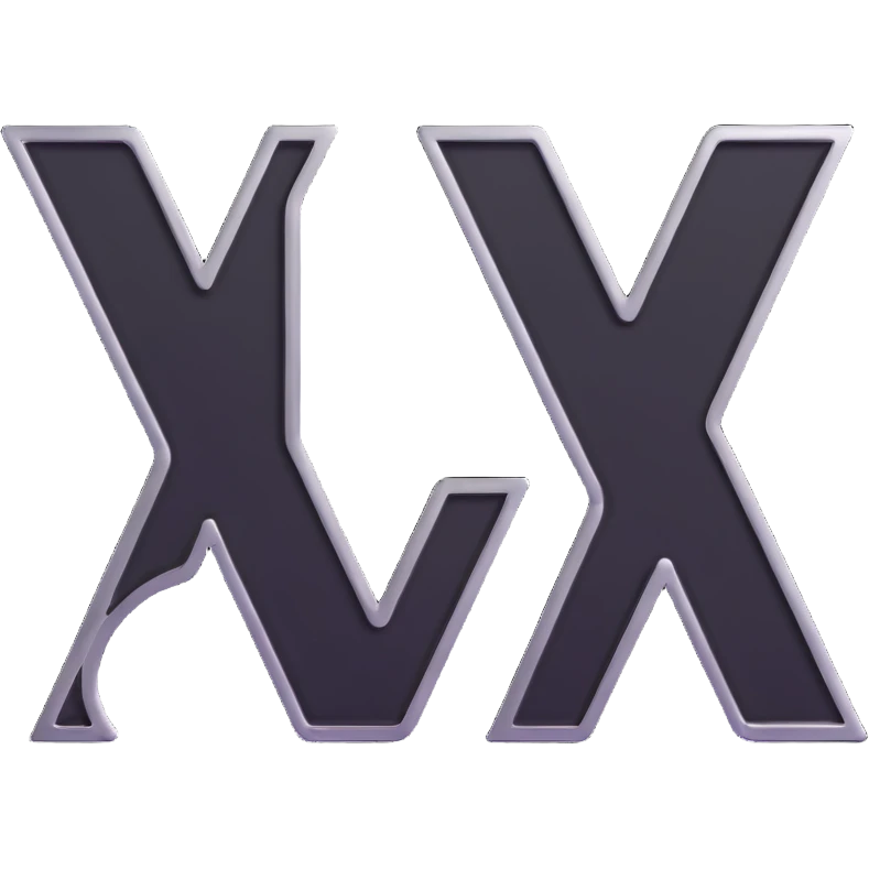 western style graffiti connected BLK letters with metallic silver outline, transparent background, only the letters visible, bold design for Discord emoji