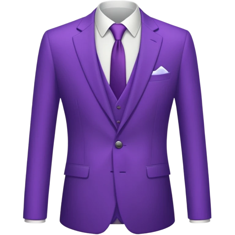 purple suit emoji
