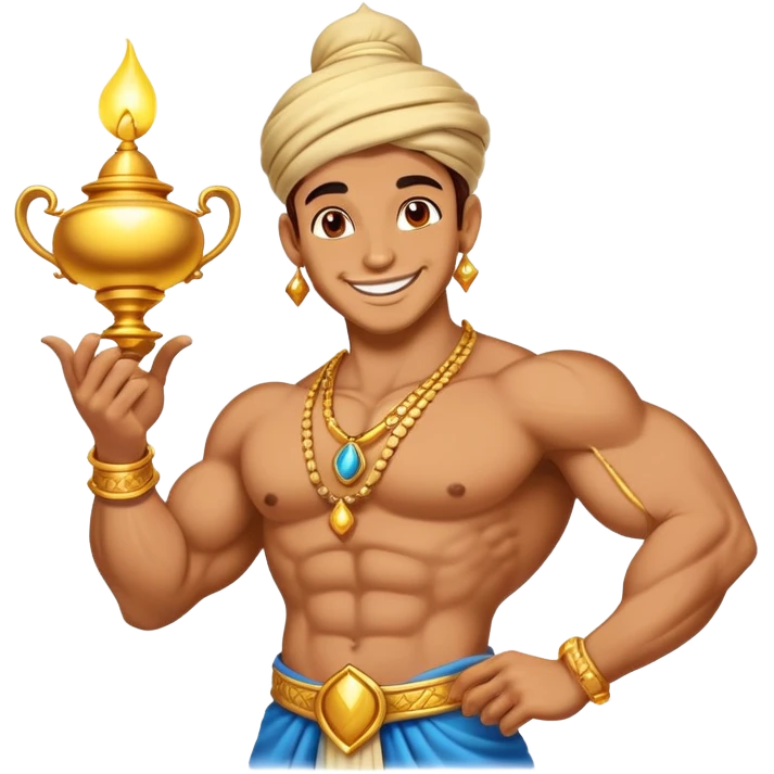 genie of the lamp emoji
