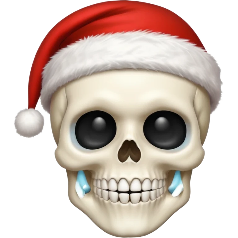 Skull ,Christmas  emoji