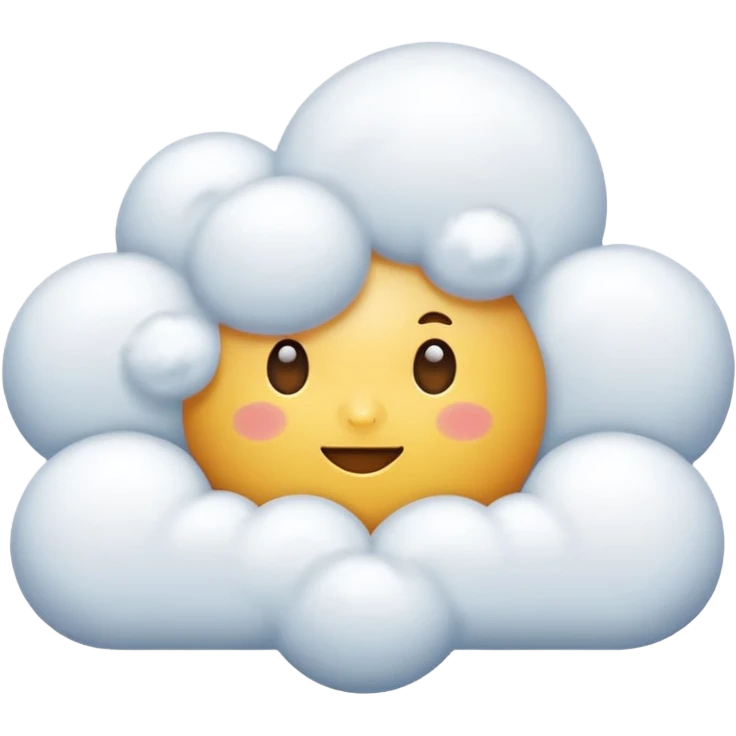Sleepy Cloud
 emoji