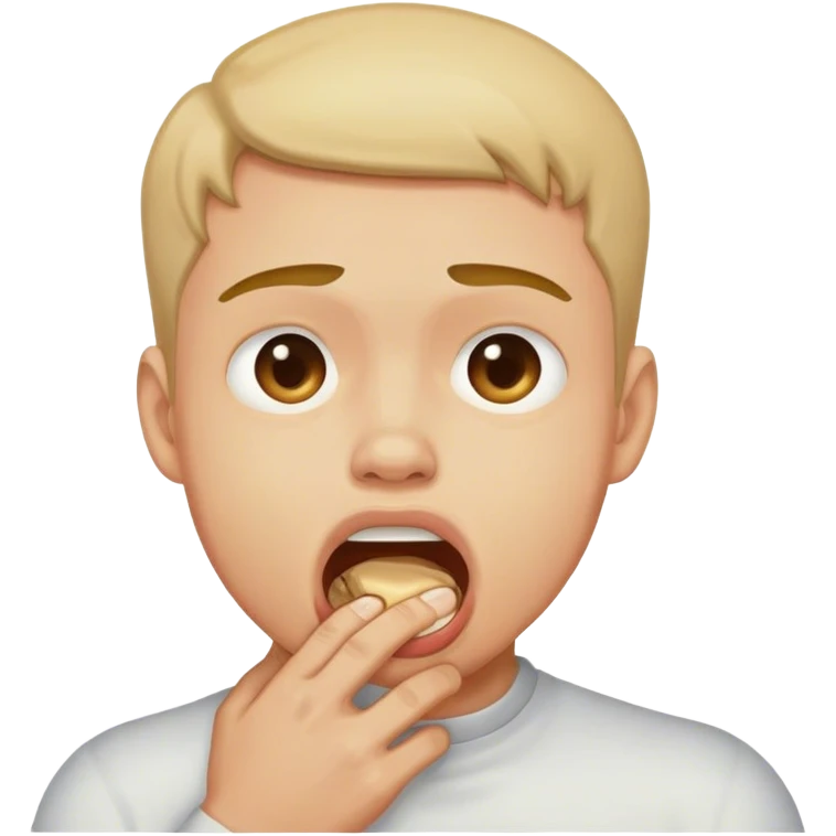 guy choking emoji