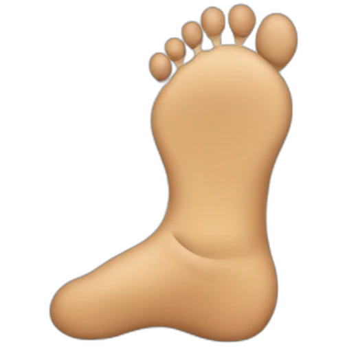 Foot emoji