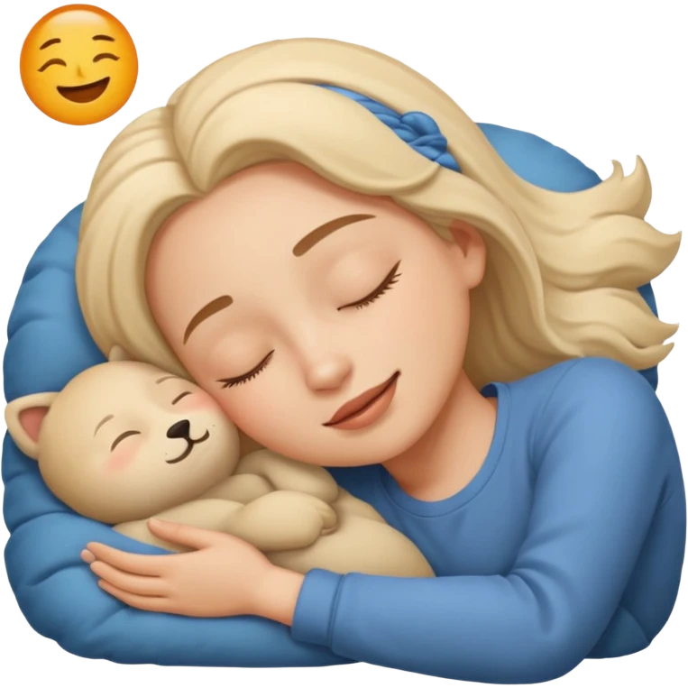 joyful sleep emoji