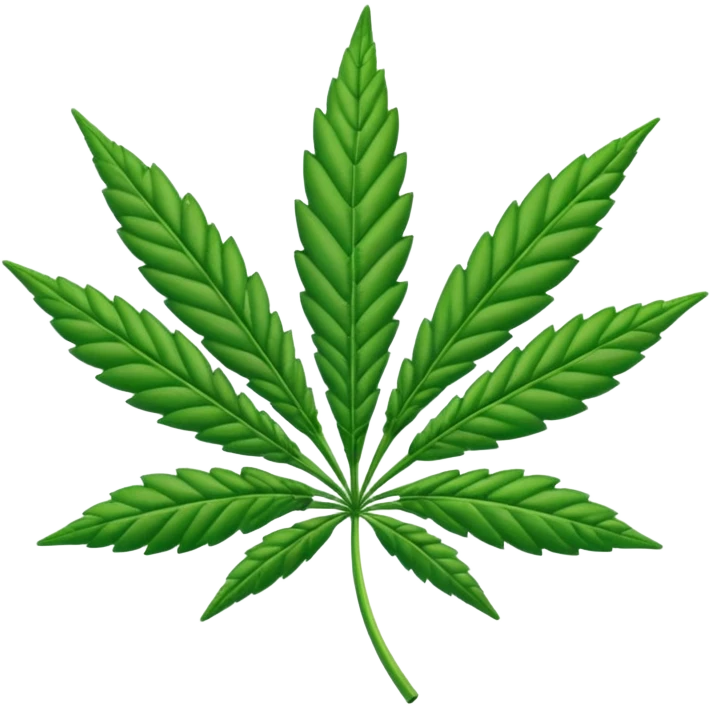 Hoja de marihuana emoji