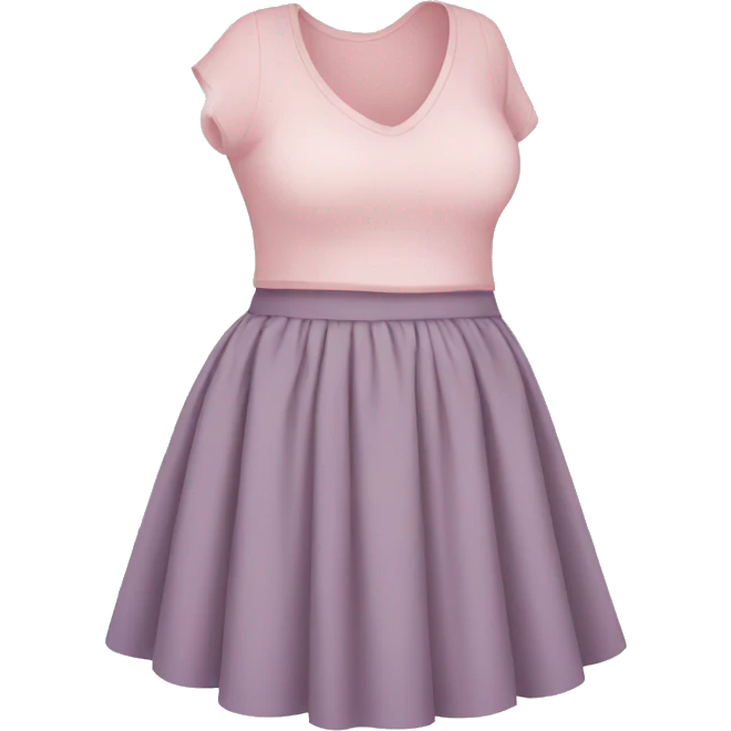 pregnant skirt emoji