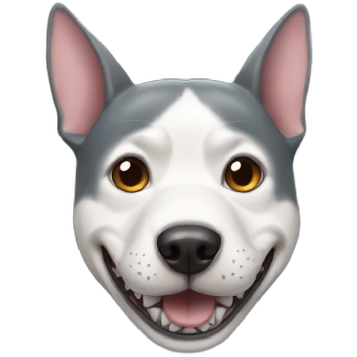 shark dog emoji