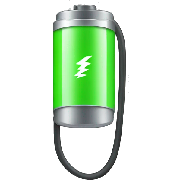 battery charging emoji