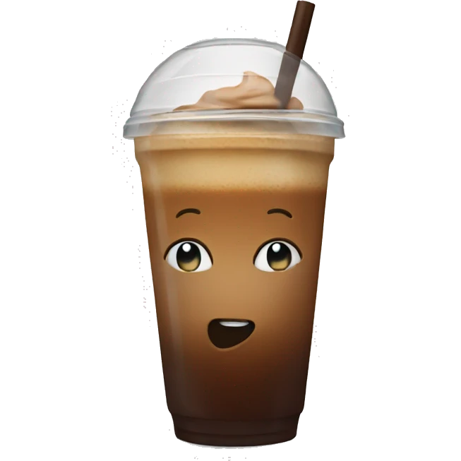 ice coffee emoji
