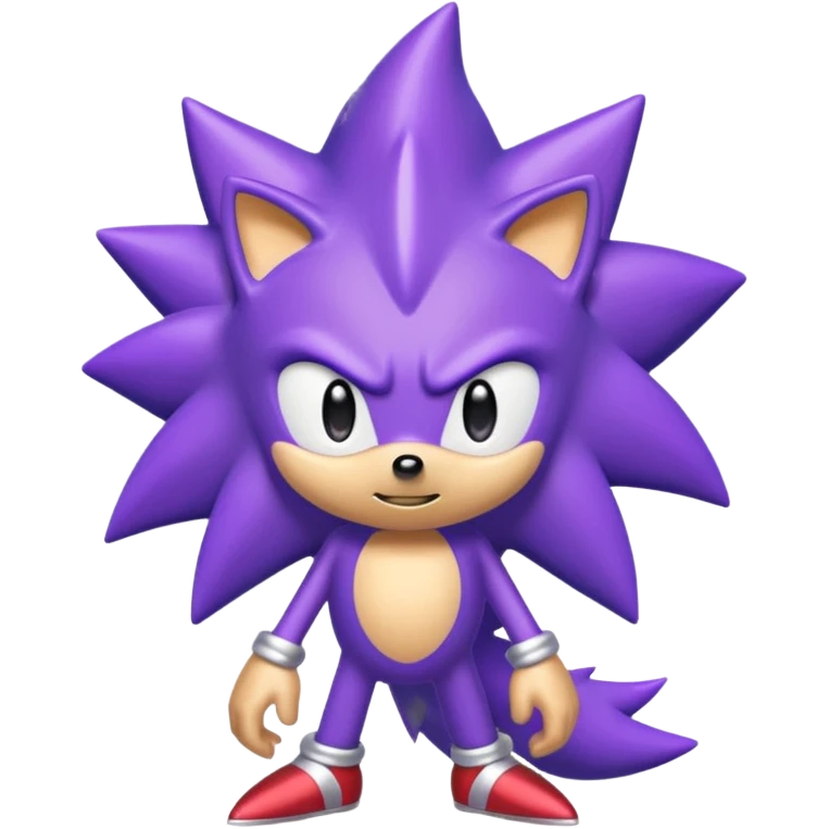 glitter purple sonic emoji