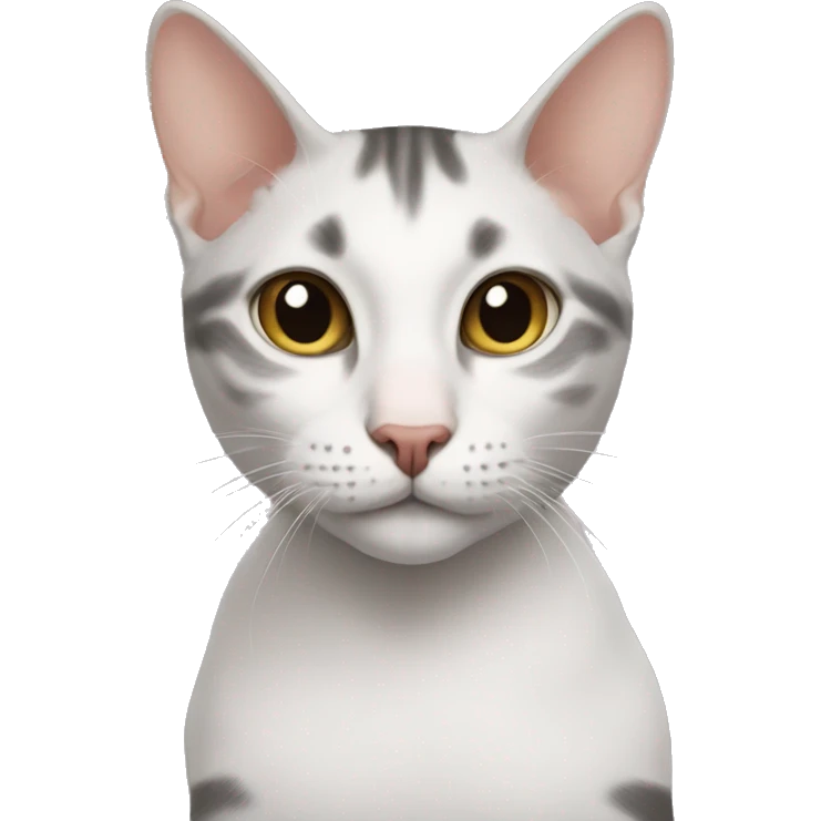 raegan as a cat bald emoji