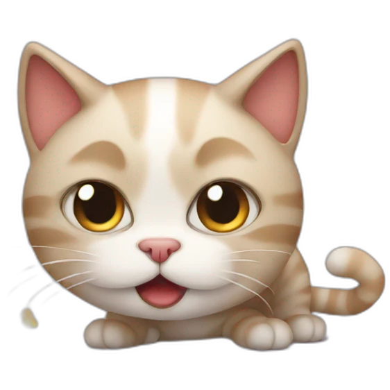 farting cat emoji